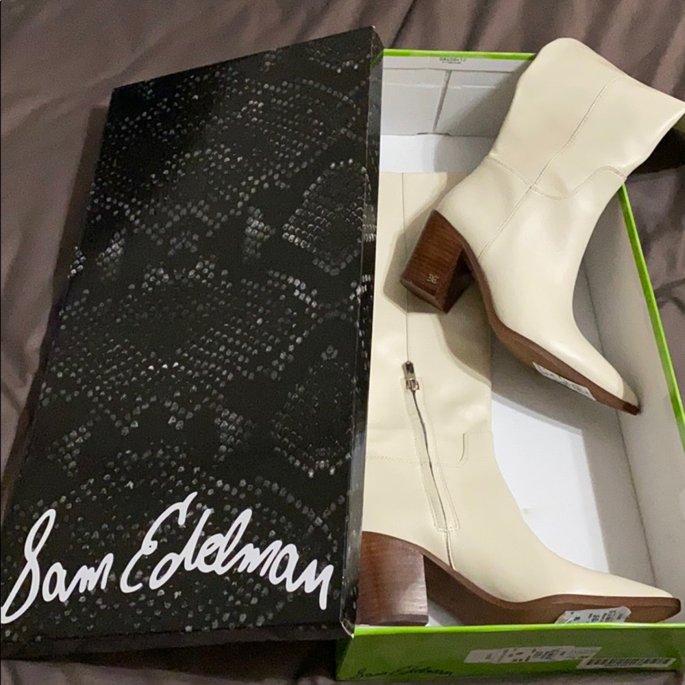 Sam Edelman Lindsey Western Boots Women's Shoes